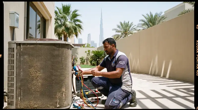 Fast response AC breakdown repair during Dubai summer heat